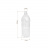 Бутылка ПЭТ прозрачная 1 литр, горлышко 28 мм