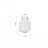 Бутылка ПЭТ прозрачная 0.2 л, горлышко 38 мм, квадратная