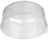 Прозрачная крышка для тортницы, круглая, безреберная, 211*84 мм