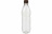 Бутылка ПЭТ прозрачная 0.5 л, горло 28 мм, С КРЫШКОЙ