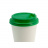 Крышка для бумажного стакана, 80 мм, зеленая