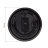 Крышка для бумажного стакана, черная матовая, 80 мм
