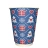 товар Бумажный новогодний стакан с рисунком "Синий свитер" 350 мл, двухслойный STD325BS