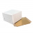 Коробка для торта, белая, 300*300*190 мм