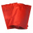 Дой-пак металлизированный пакет 135*200 мм, красный матовый, зип-лок замок