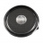 Черное дно для пирожных, круглое, к купольной крышке, 90*80 мм