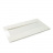 Бумажный крафт пакет с плоским дном и окном, белый, 200(окно-100)*60*340 мм