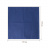 Бумажные салфетки "Gratias" синие, 1-слойные, 330*330 мм