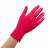Перчатки нитриловые, неопудренные, текстурированные на пальцах, красные, S