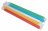Пластиковые трубочки в индивидуальной упаковке цветные прямые, широкие, 210*12 мм