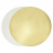Подложка для торта круглая золото-жемчуг, 160*1,5 мм