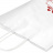 Пакет белый крафт с кручеными ручками подарочный с дизайном, 260*150*350, 80