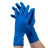 Перчатки латексные High Risk, размер M, синие, неопудренные