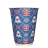 товар Бумажный новогодний стакан с рисунком "Синий свитер" 350 мл, двухслойный STD325BS