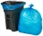 Мешки для мусора 120 л, 15 мкм, ПНД, синие, в рулоне 50 шт