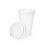 товар Стакан пластиковый 500 мл матовый Bubble Cup, белый STP500W