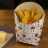 Упаковка для картофеля фри, большая, с рисунком
