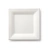 Тарелка квадратная из целлюлозы, 203*203 мм, белая