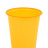 Стакан пластиковый 200 мл одноразовый желтый