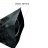 Дой-пак пакет с овальным окном, 220*300 мм, черный, зип-лок замок