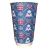 товар Бумажный новогодний стакан с рисунком "Синий свитер" 450 мл, двухслойный STD425BS
