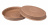 Бумажная капсула тарталетка ПАЙ коричневая, круглая, 180*22 мм