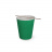 Бумажный гофрированный стакан, зеленый, 350 мл (макс. 400 мл)